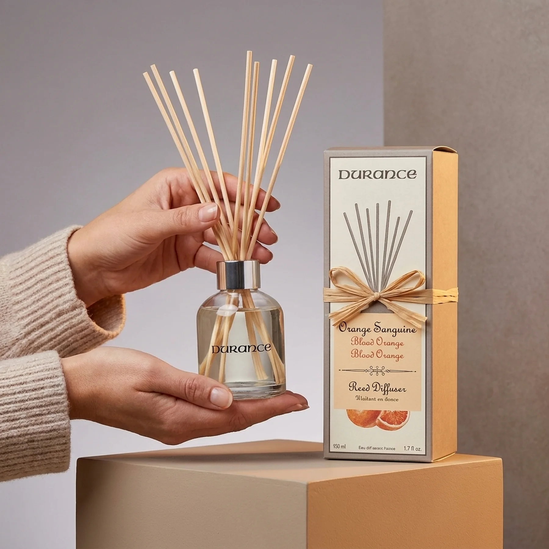 Парфюмированный набор ароматерапия Durance Perfumed Bouquets Червоний апельсин