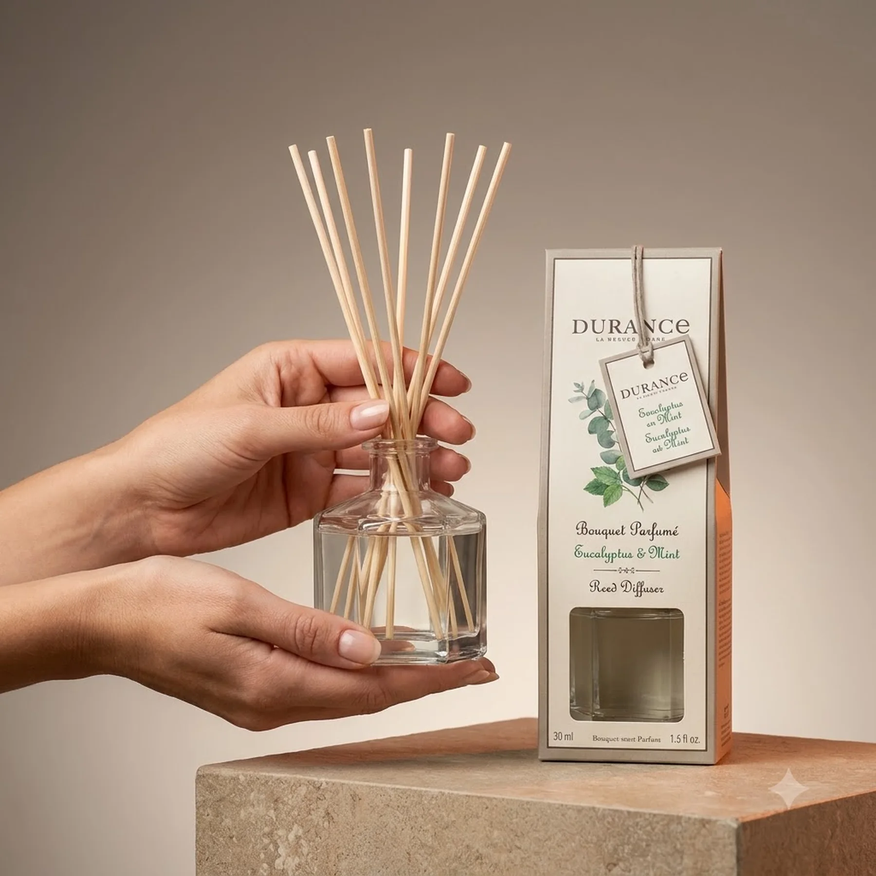 Парфюмированный набор ароматерапия Durance Perfumed Bouquets Евкаліпт та мінтол