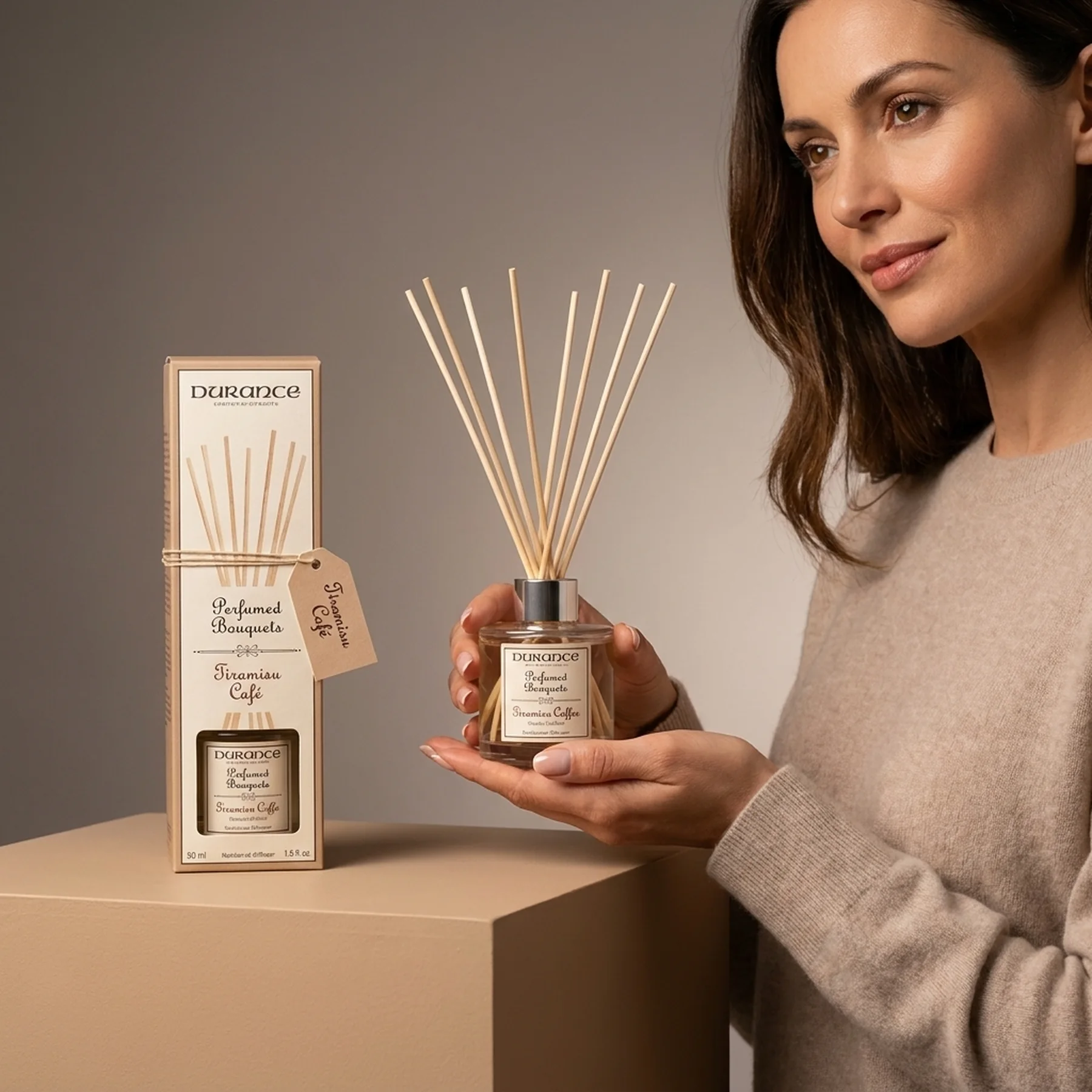 Парфюмированный набор ароматерапия Durance Perfumed Bouquets Кава - Тірамісу