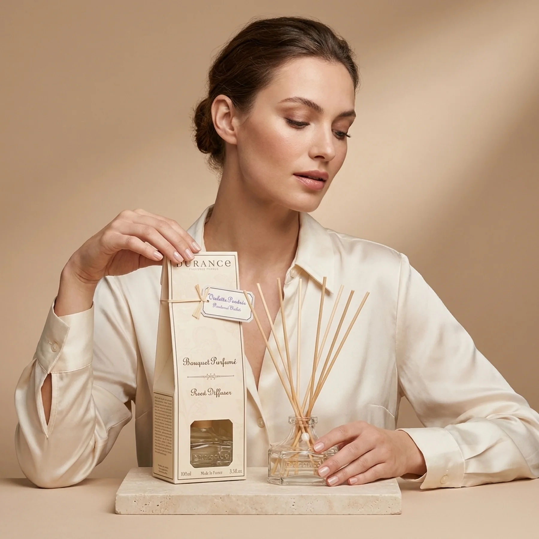 Парфюмированный набор ароматерапия Durance Perfumed Bouquets Пудрова фіалка