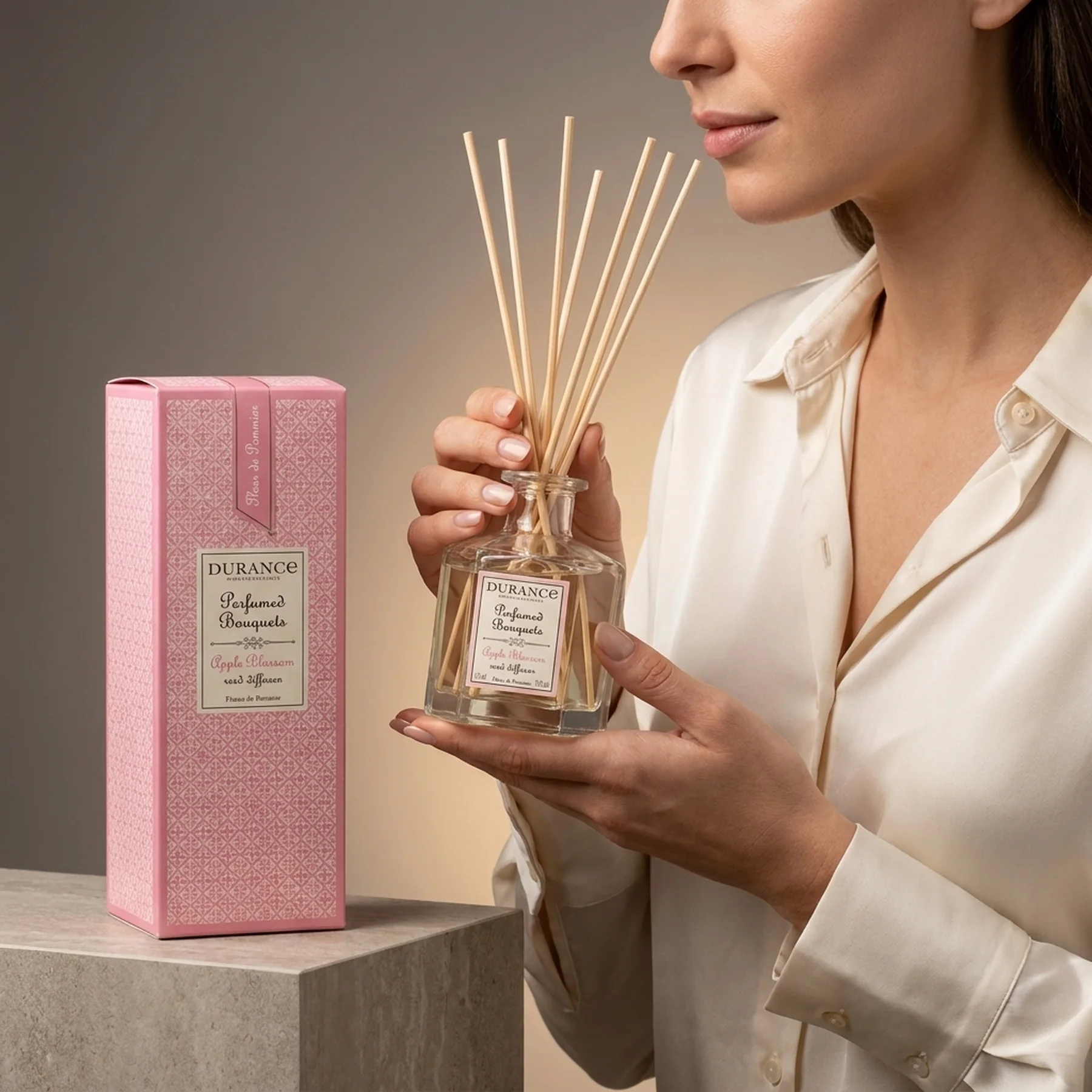 Парфюмированный набор ароматерапия Durance Perfumed Bouquets Яблуневий цвіт