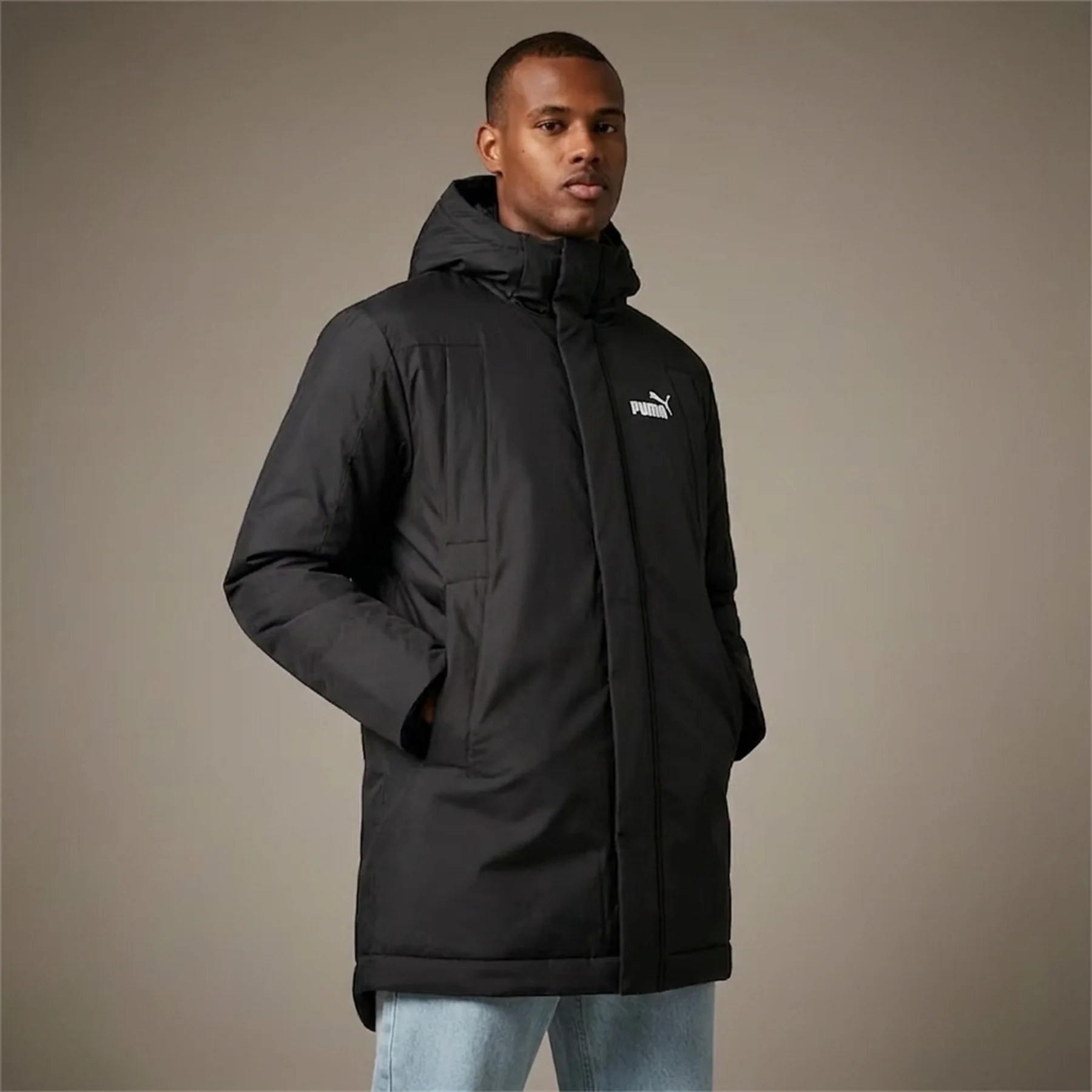 Парка Hooded Padded Parka 67537901 Puma XXL Чорний