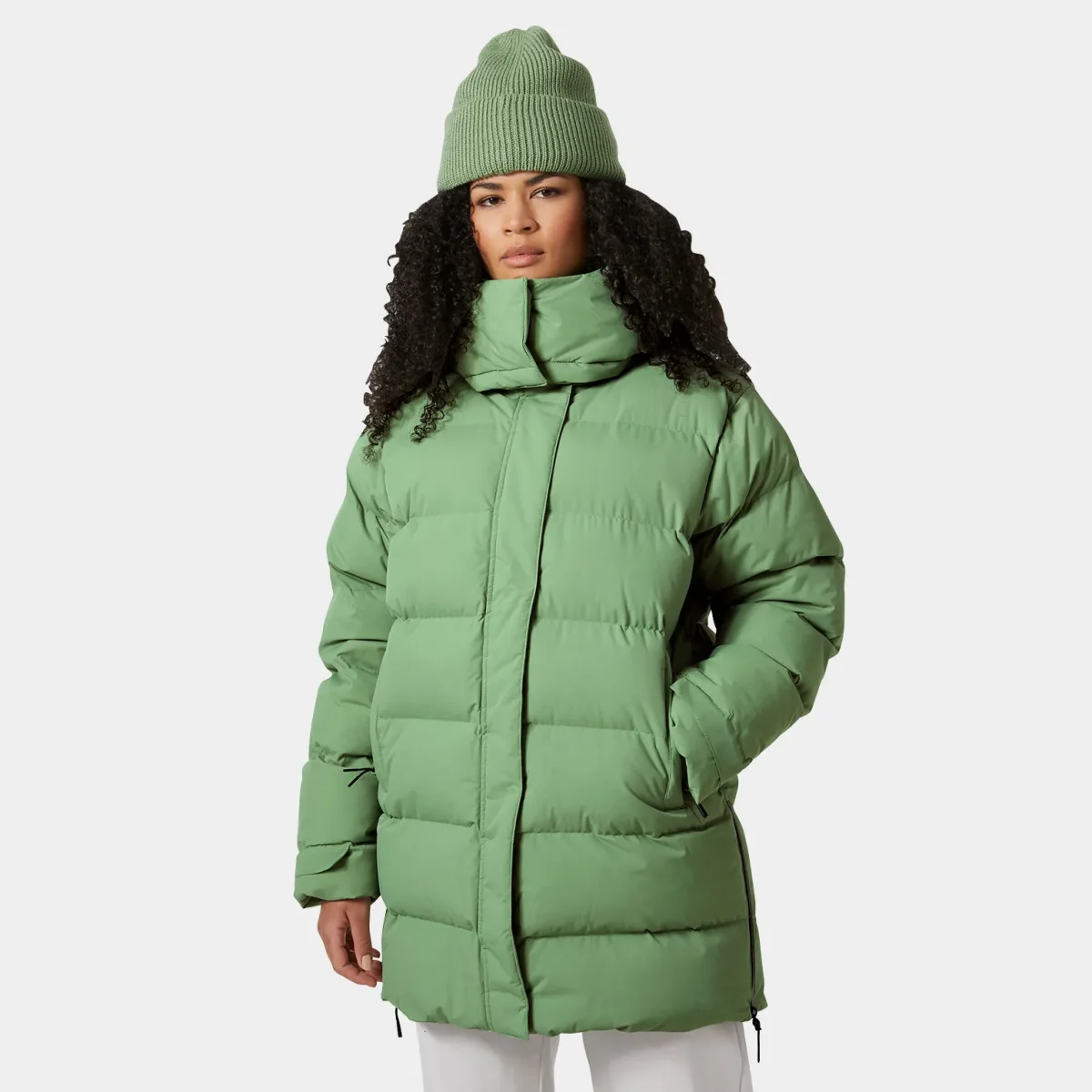 Парка W ASPIRE PUFFY PARKA 53515-406 HELLY HANSEN L Фісташковий