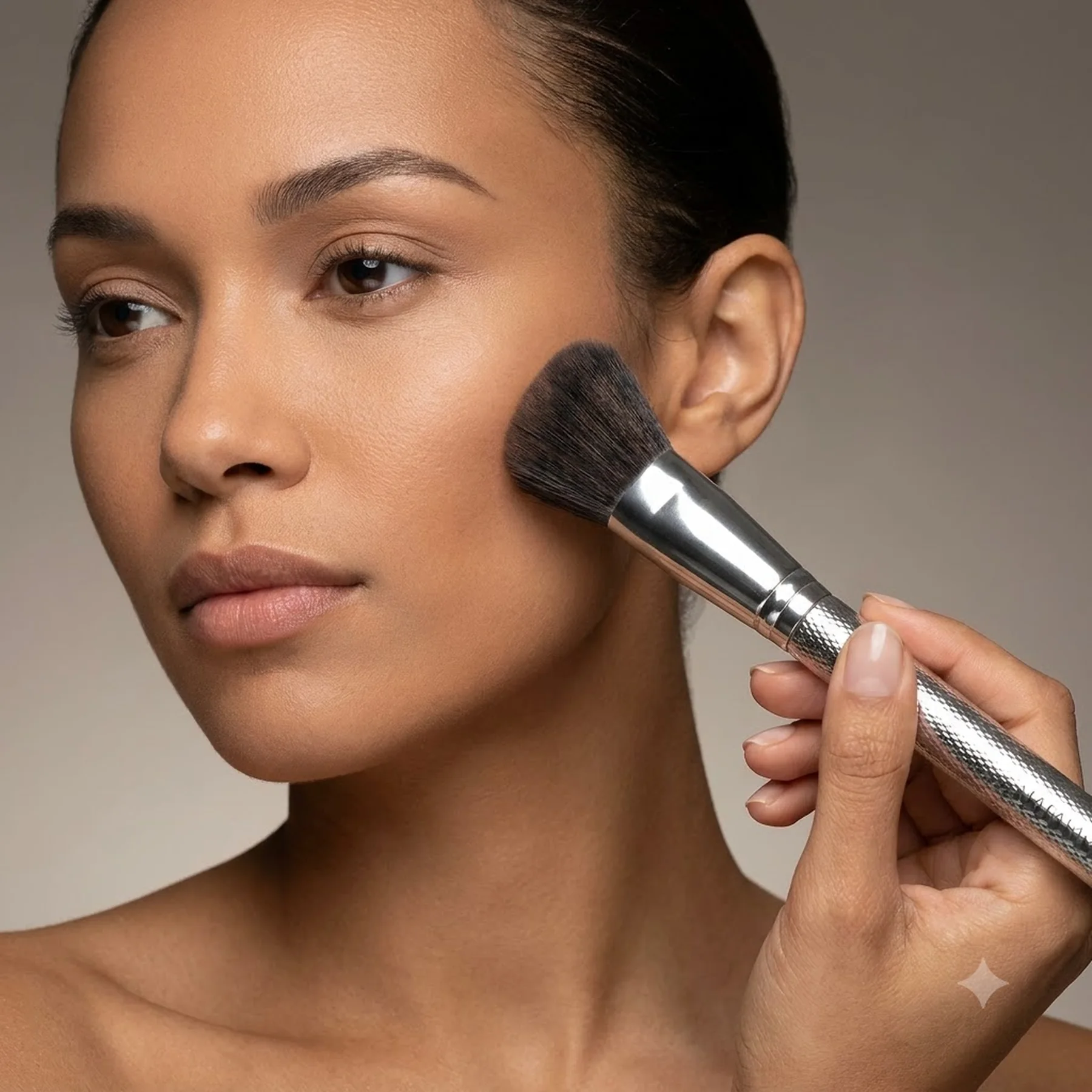 Кисть для макияжа F02, скошенная MESAUDA F02 Angled Sculpting Brush