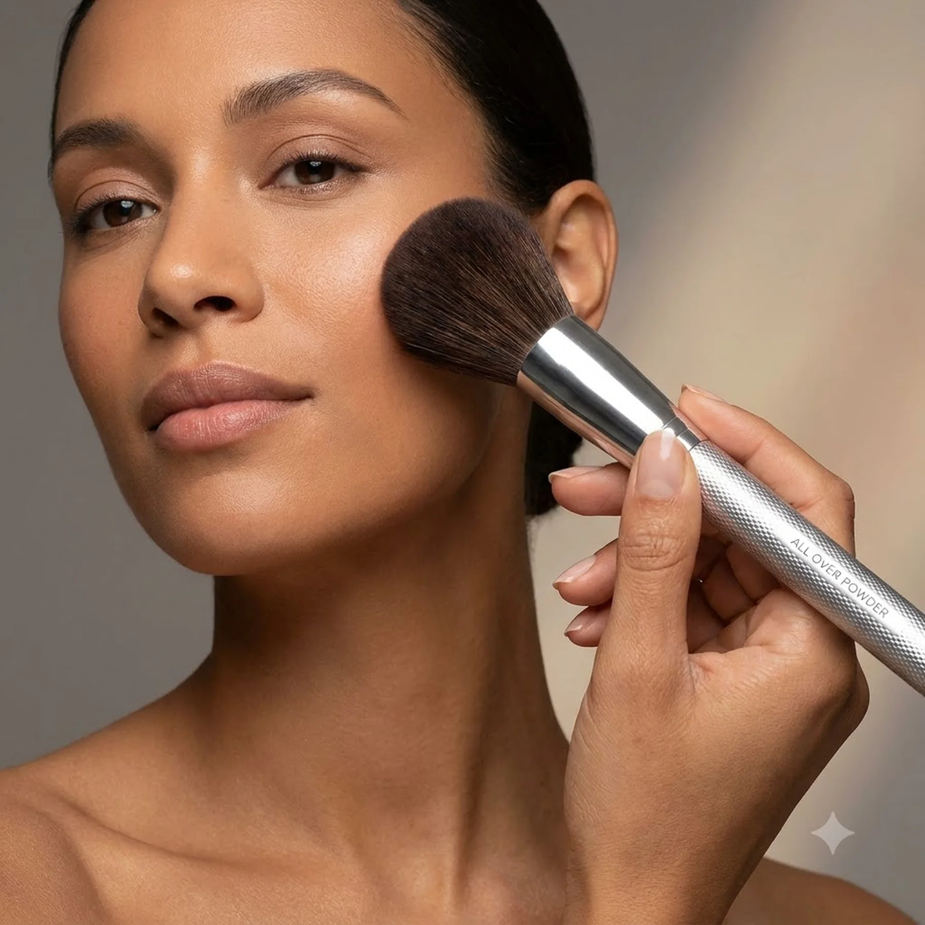 Кисть для пудры F05, большая MESAUDA F05 All Over Powder Brush