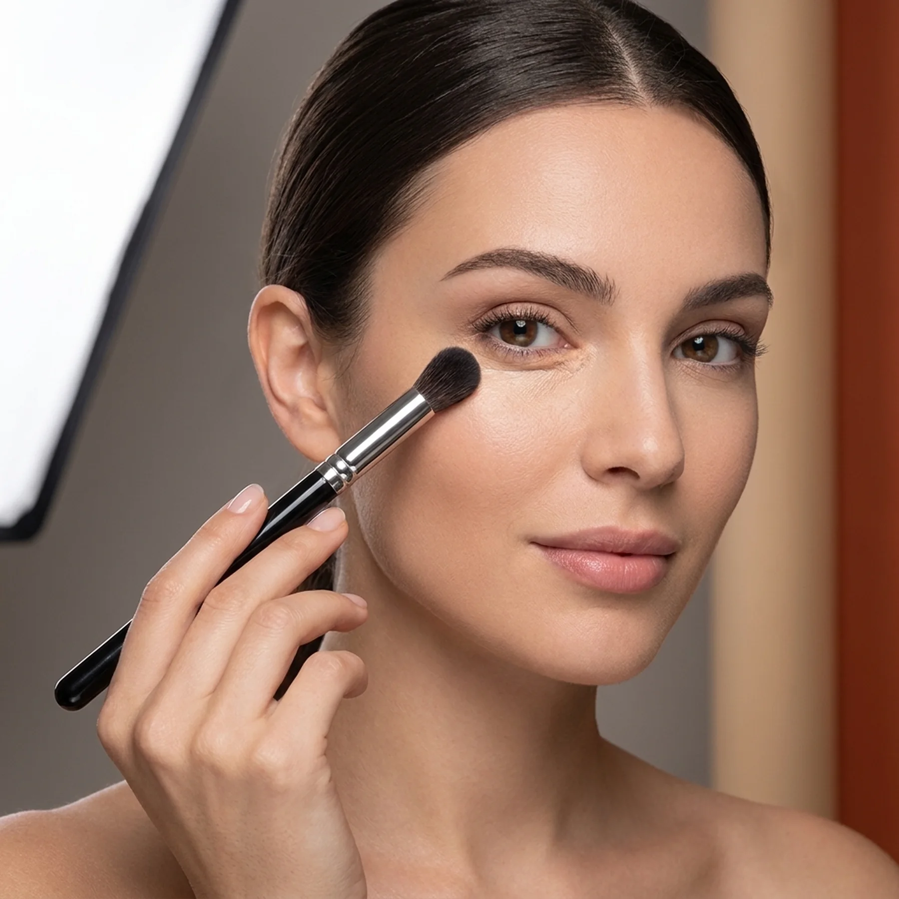 Кисть для консилера профессиональная MESAUDA F08 - Buffer Concealer