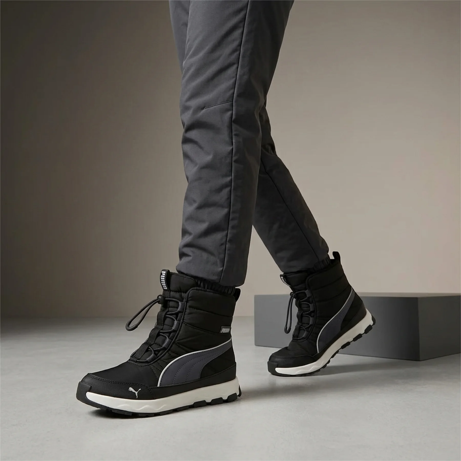 Підліткові черевики Puma Evolve Boot Jr 39264401 Puma 3 (35,5) Чорний