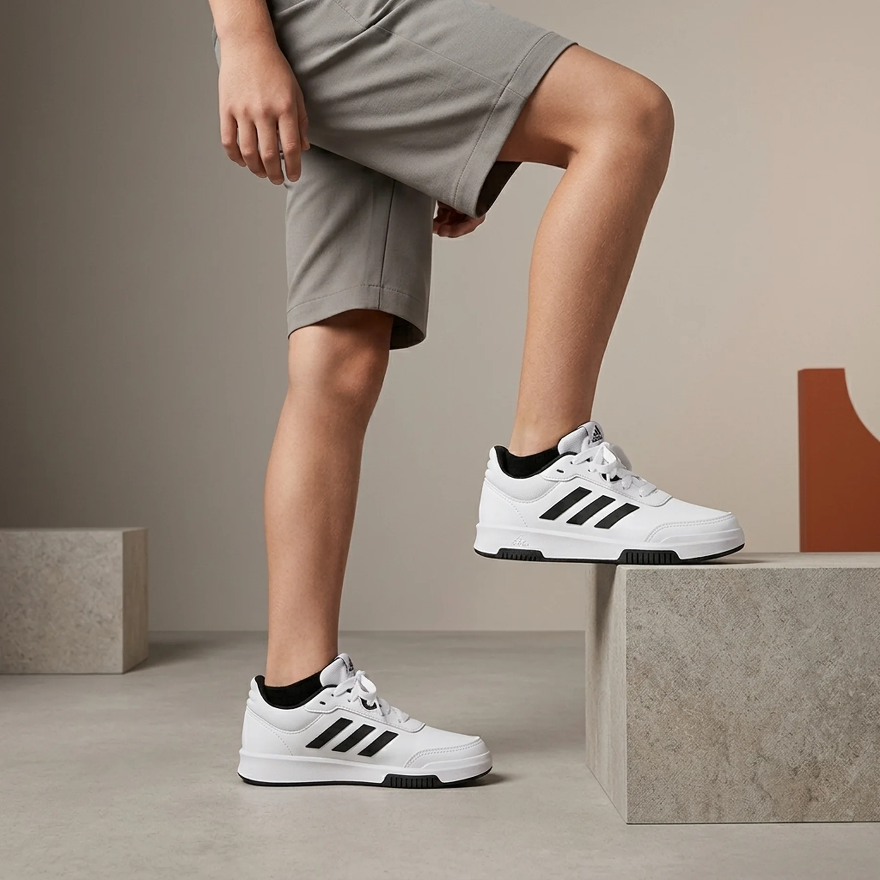 Підліткові кросівки Tensaur Sport 2.0 K GW6422 Adidas 3 (35,5) Білий