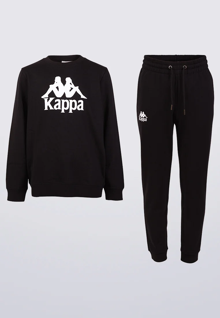 Підлітковий спортивний костюм Jungen Anzug 709485J-19-4006 Kappa 170-176 Чорний