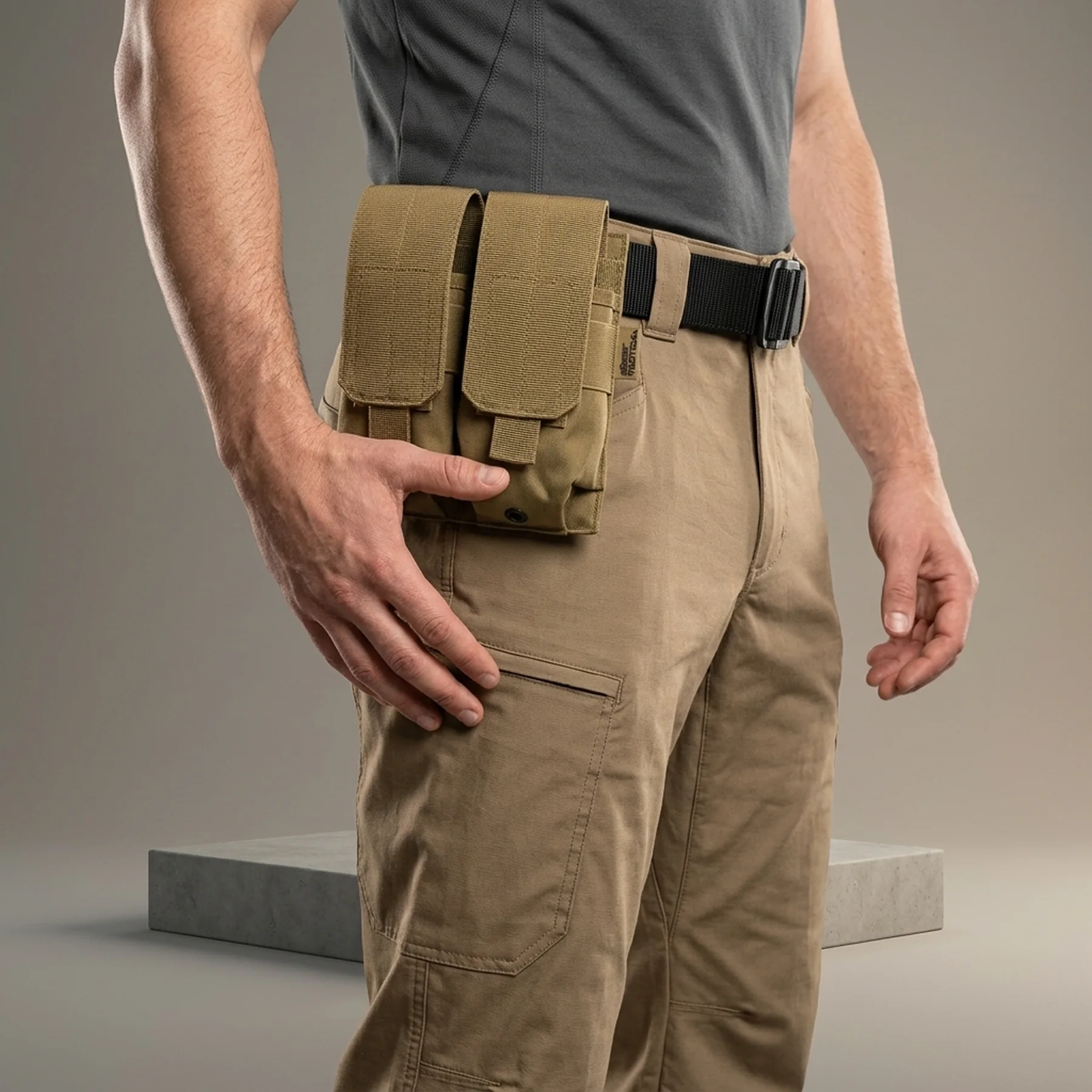 Підсумок під магазини АК KOMBAT UK Double Original Style Mag Pouch