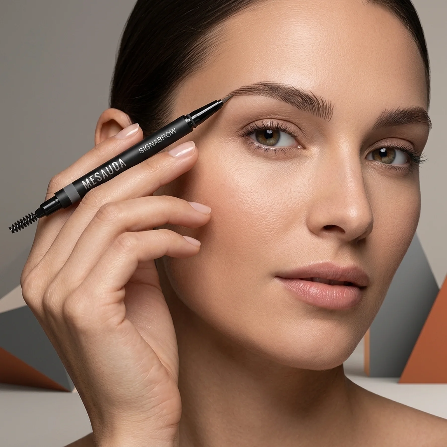 Подводка для бровей MESAUDA Signabrow Brow Pen 0.6 мл 102 BRUNETTE