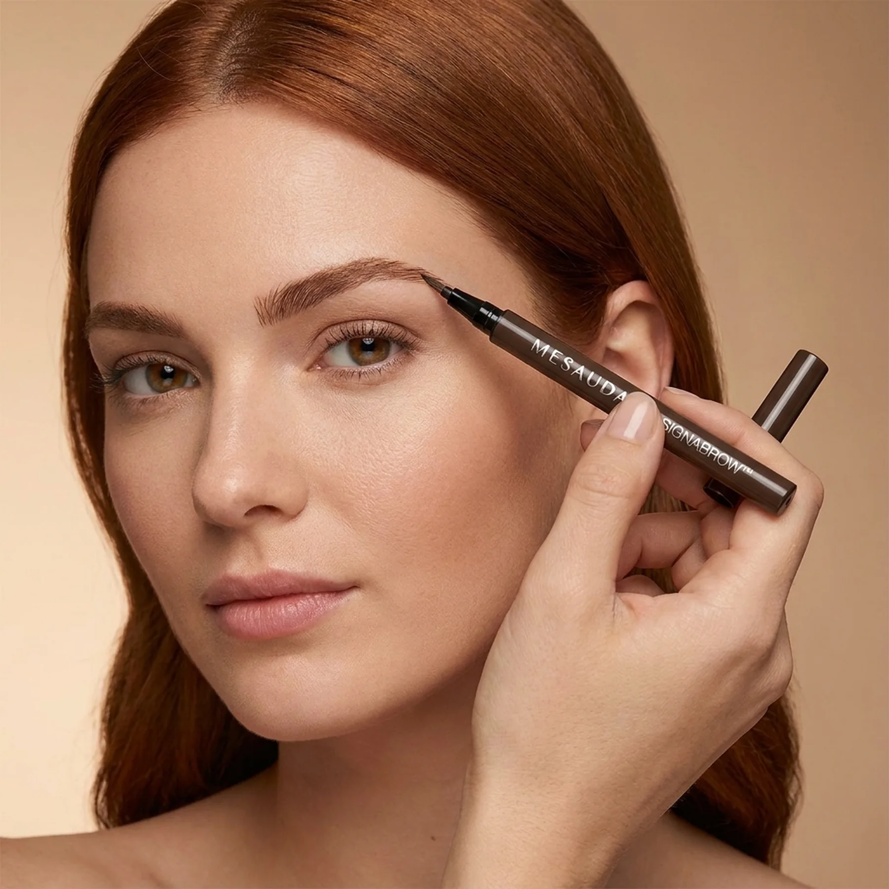 Подводка для бровей MESAUDA Signabrow Brow Pen 0.6 мл 103 AUBURN