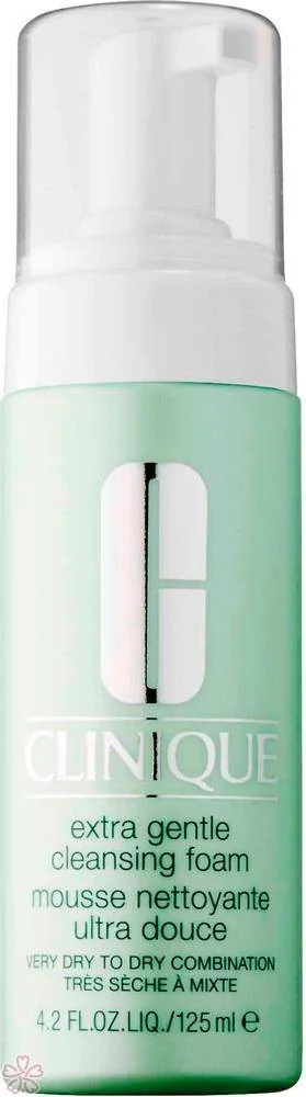 Пенка для умывания для чувствительной кожи Clinique Extra Gentle Cleansing Foam 125 мл