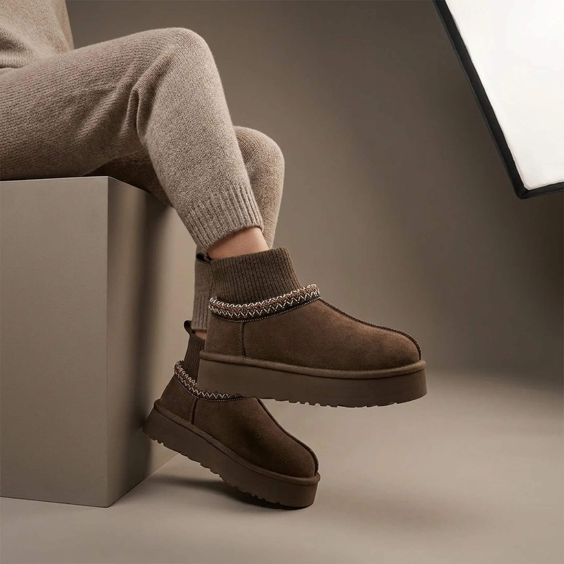 Платформа Soft Lodge Platform Brown Sock
