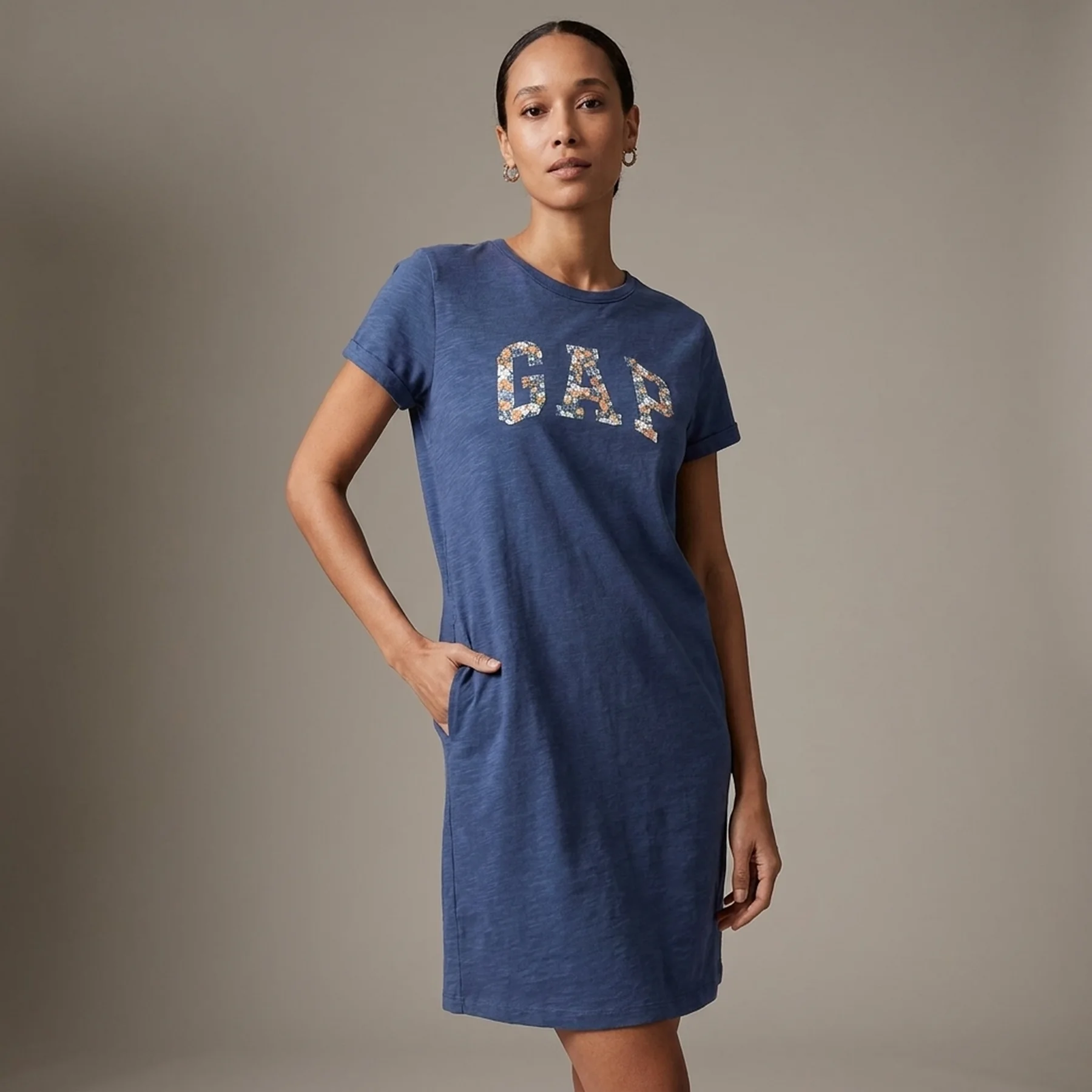 Плаття жіноче Gap V-Ss Me Logo Blue (554693-02)