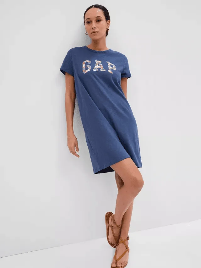 Плаття жіноче Gap V-Ss Me Logo Blue (554693-02)