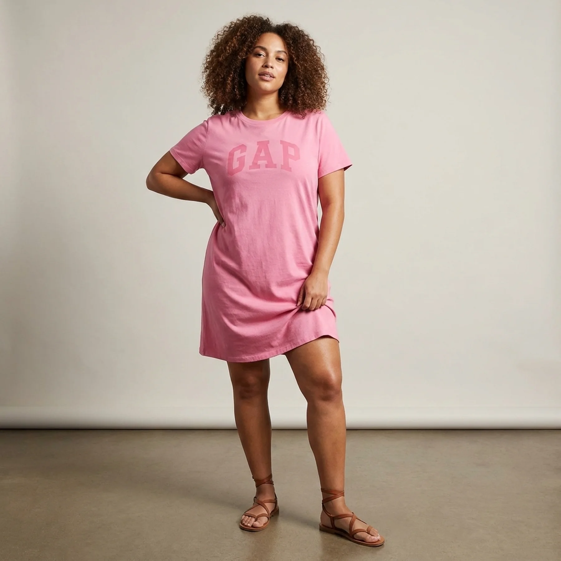 Плаття жіноче Gap V-Ss Me Logo Pink (554693-00)