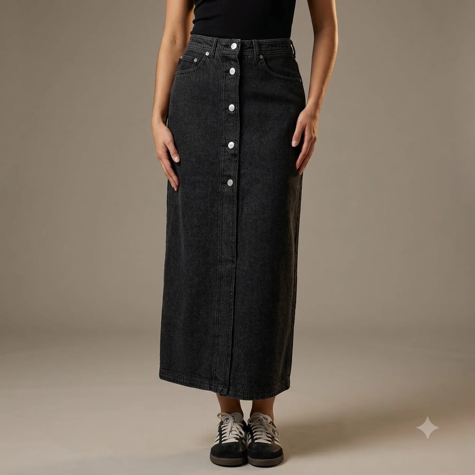 Плаття жіноче Jordan Denim Skirt Black (FV7095-010)