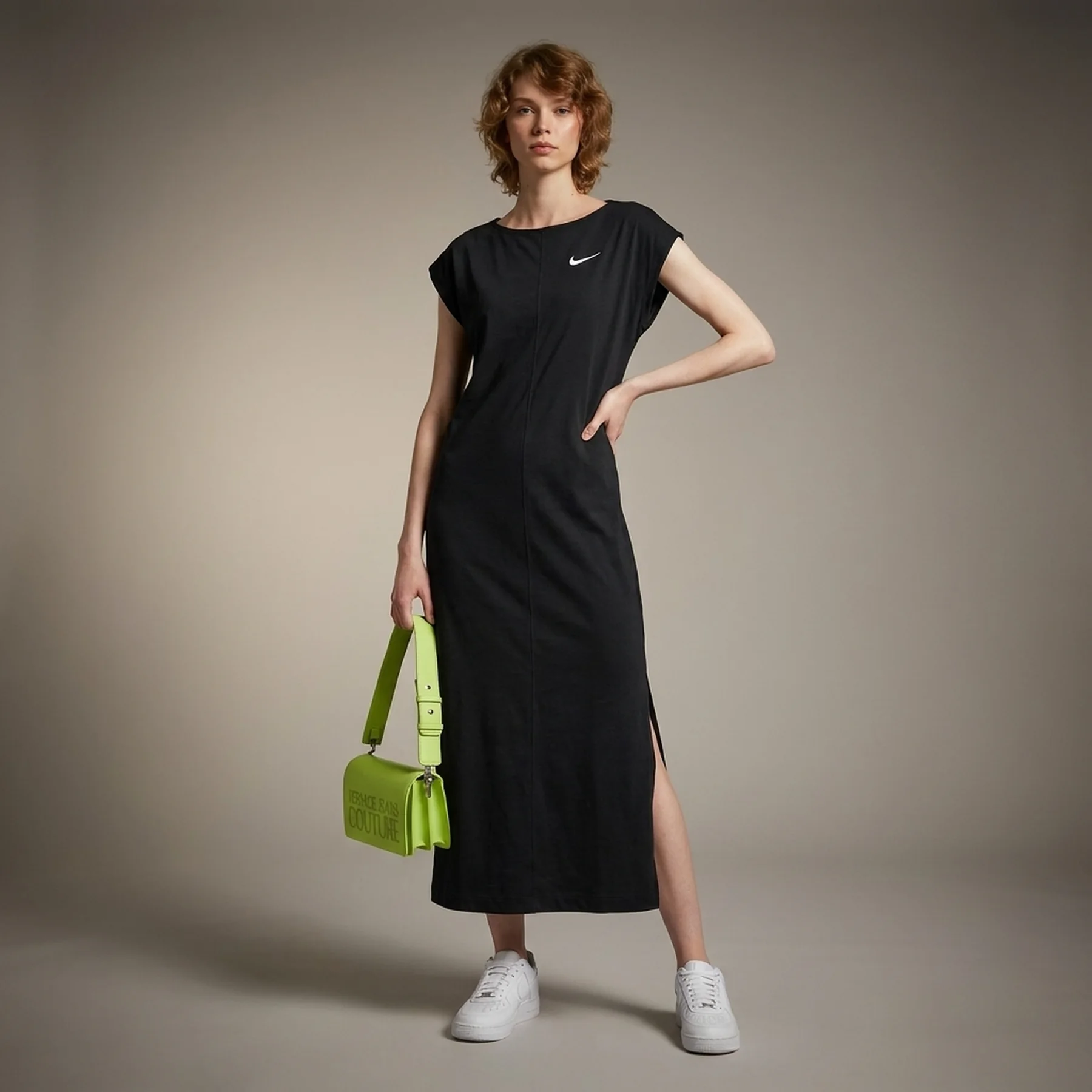 Плаття жіноче Nike Short-Sleeve Midi Dress (DQ6205-010)