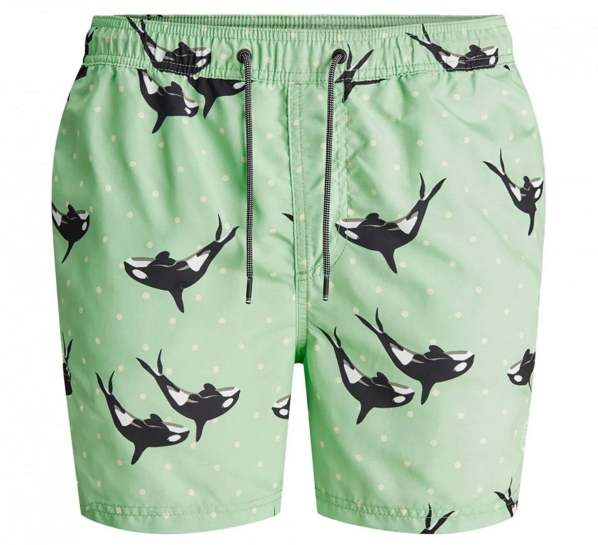 Плавальні шорти JJIBALI JJSWIMSHORTS AKM SEA ANIMALS 12184799 Green Ash Jack & Jones L Зелений