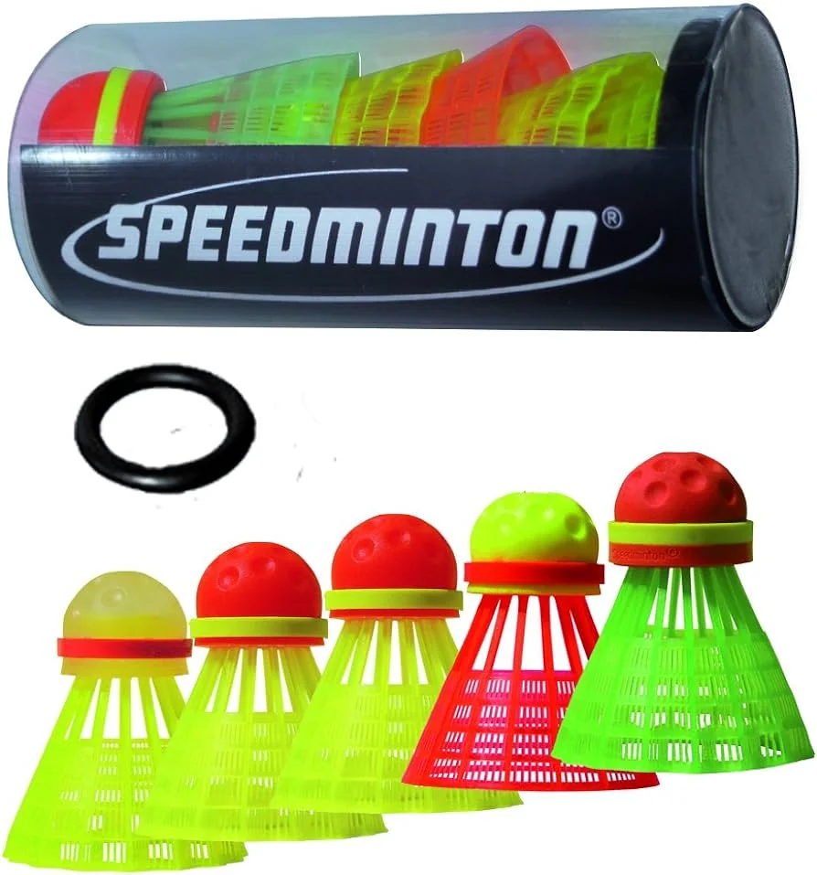 Набір воланів Speedminton® Tube Mix (5 шт.)