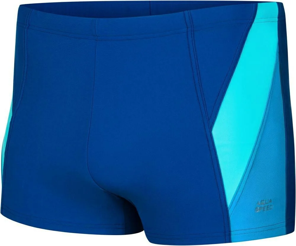 Плавки-боксери для чоловіків AqUnder Armour Speed LOGAN 8061 синій, блакитний XXXL (96-104 см) (226-423)
