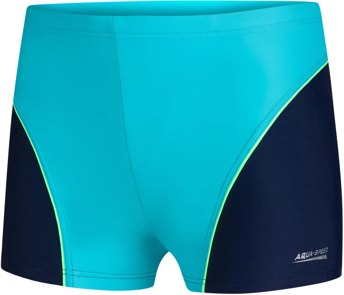 Плавки-боксери для хлопців Aqua Speed LEO 7411 блакитний, темно-синій Діт 116см