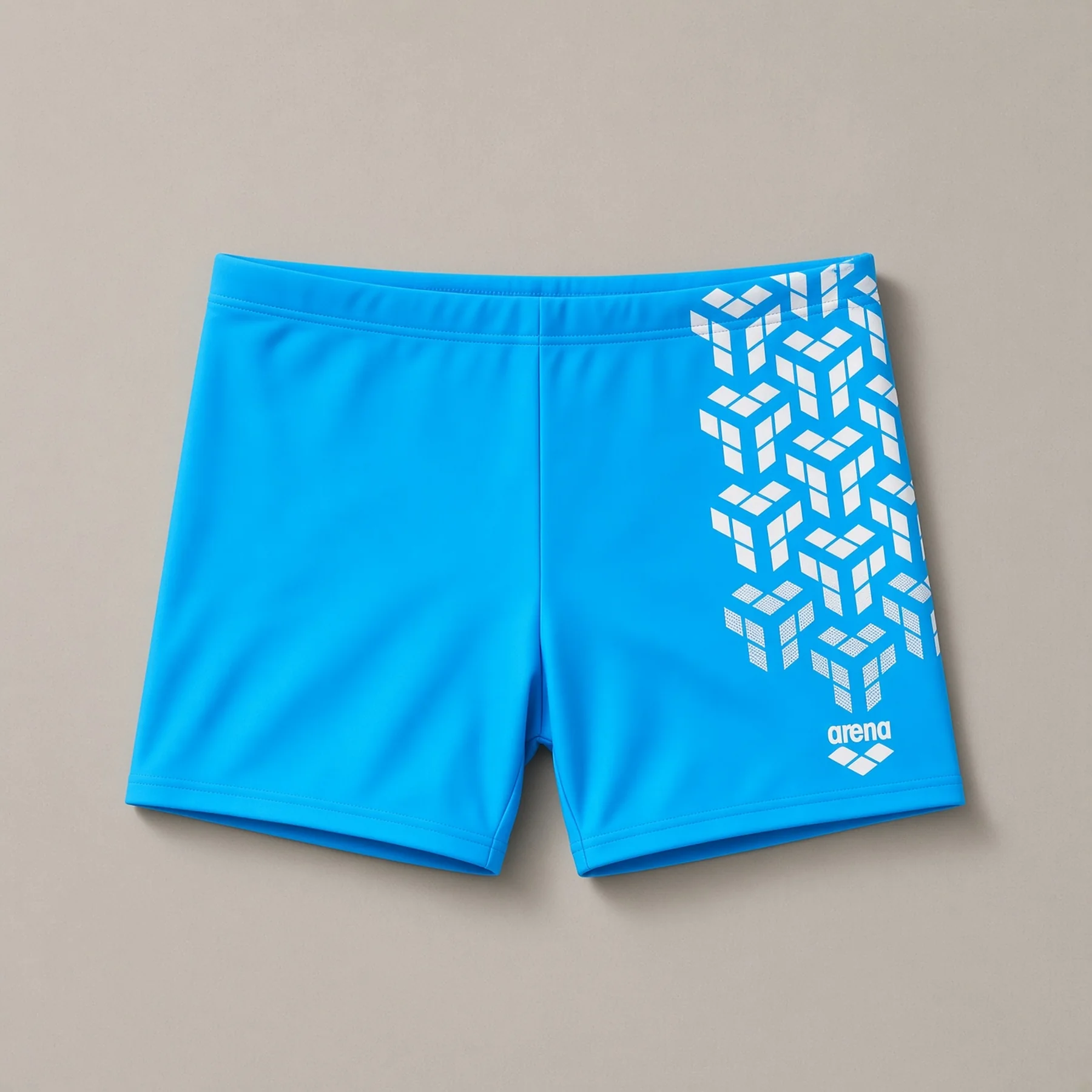 Плавки-шорти для хлопчиків Arena KIKKO V SWIM SHORT GRAPHIC блакитний, білий дитячий 152 см (006720-801)