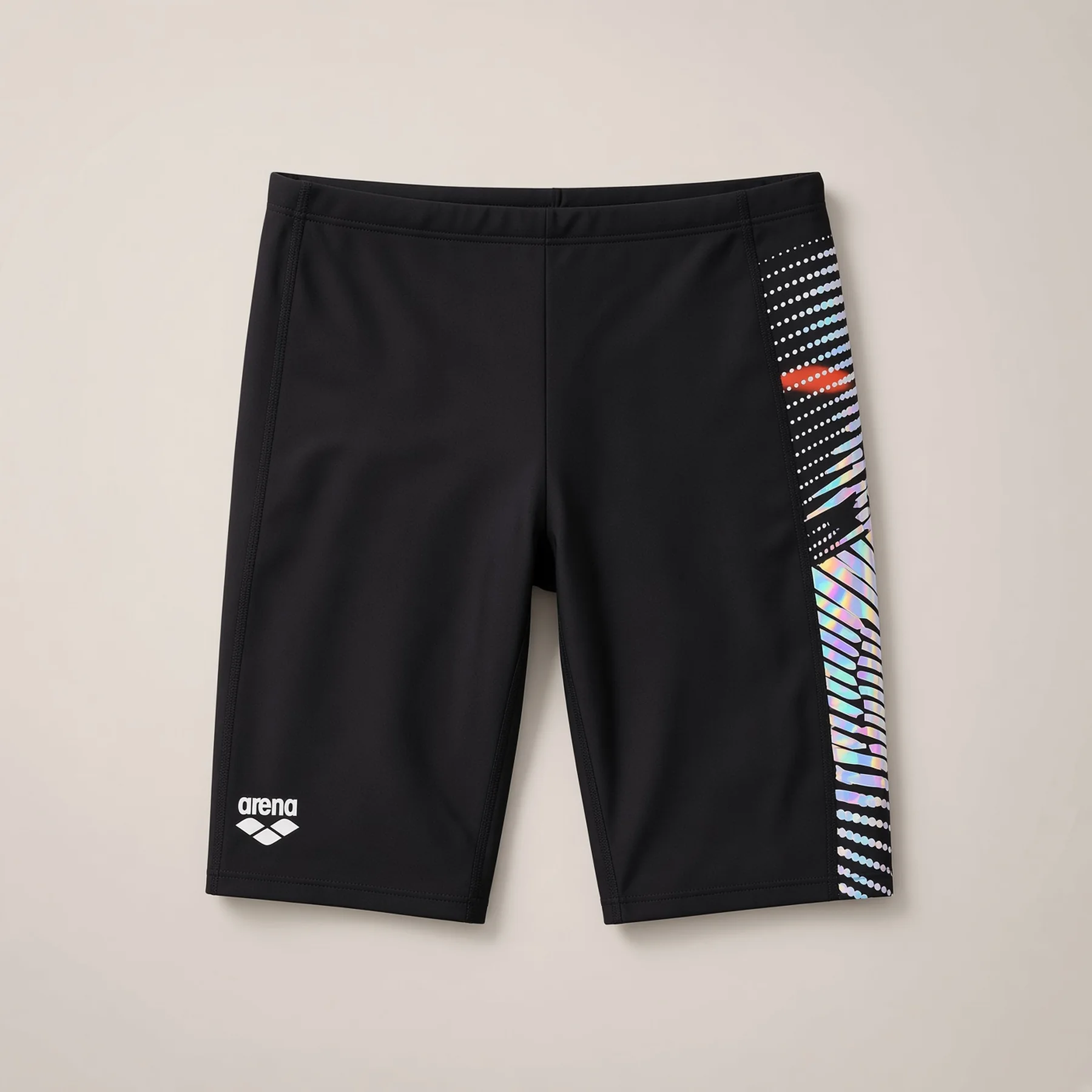 Плавки для хлопчиків Arena LIT LOGO SWIM JAMMER чорний 116 см (010693-550)
