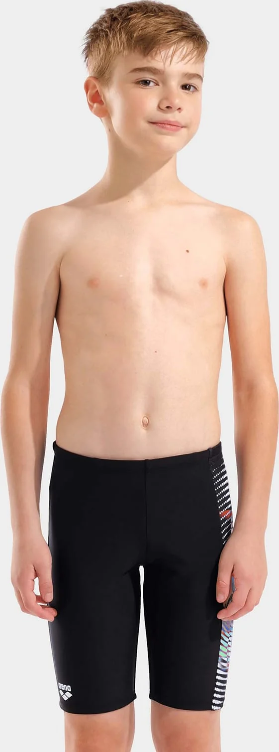 Плавки для хлопчиків Arena LIT LOGO SWIM JAMMER чорний 116 см (010693-550)