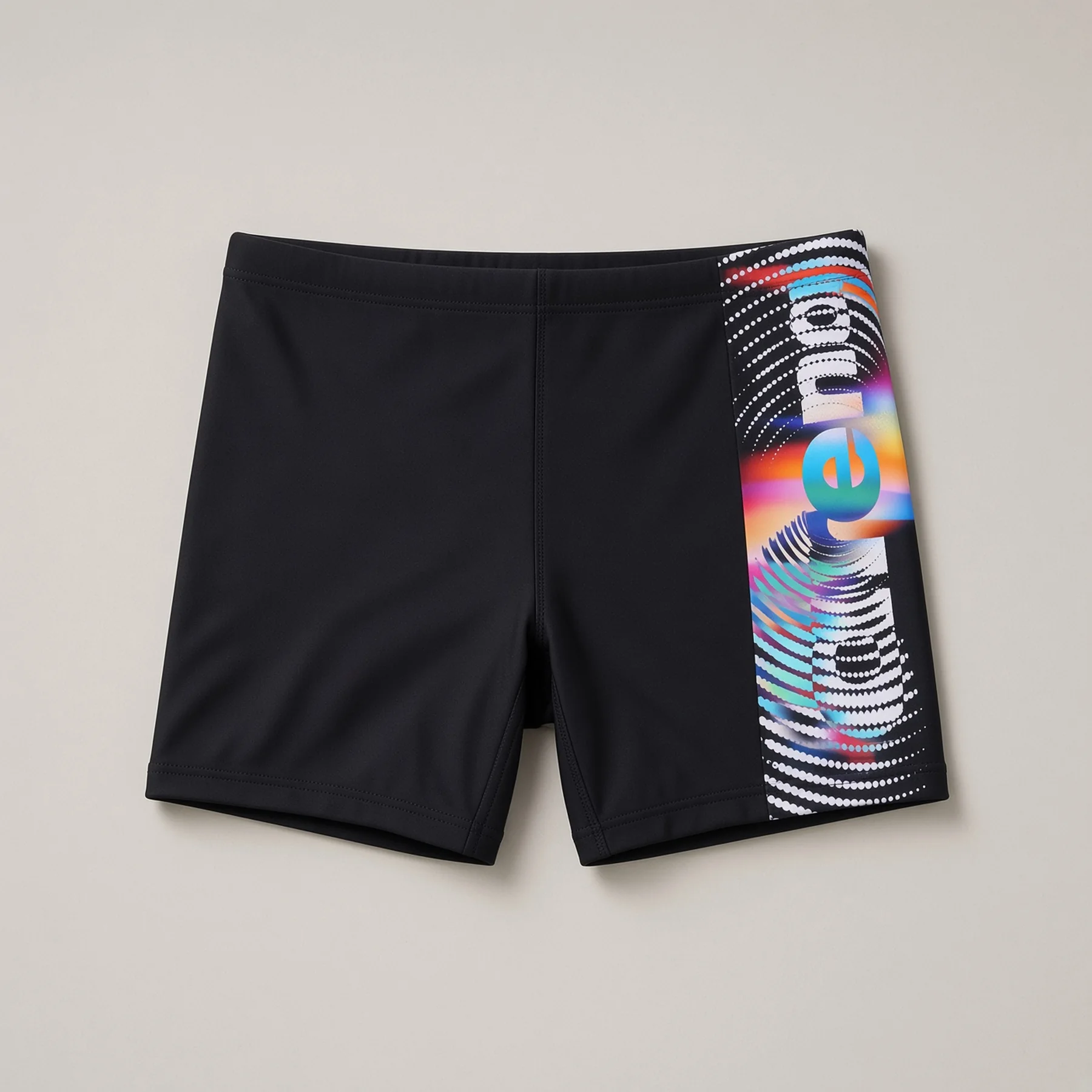 Плавки для хлопчиків Arena LIT LOGO SWIM SHORT чорний 116 см (010692-550)