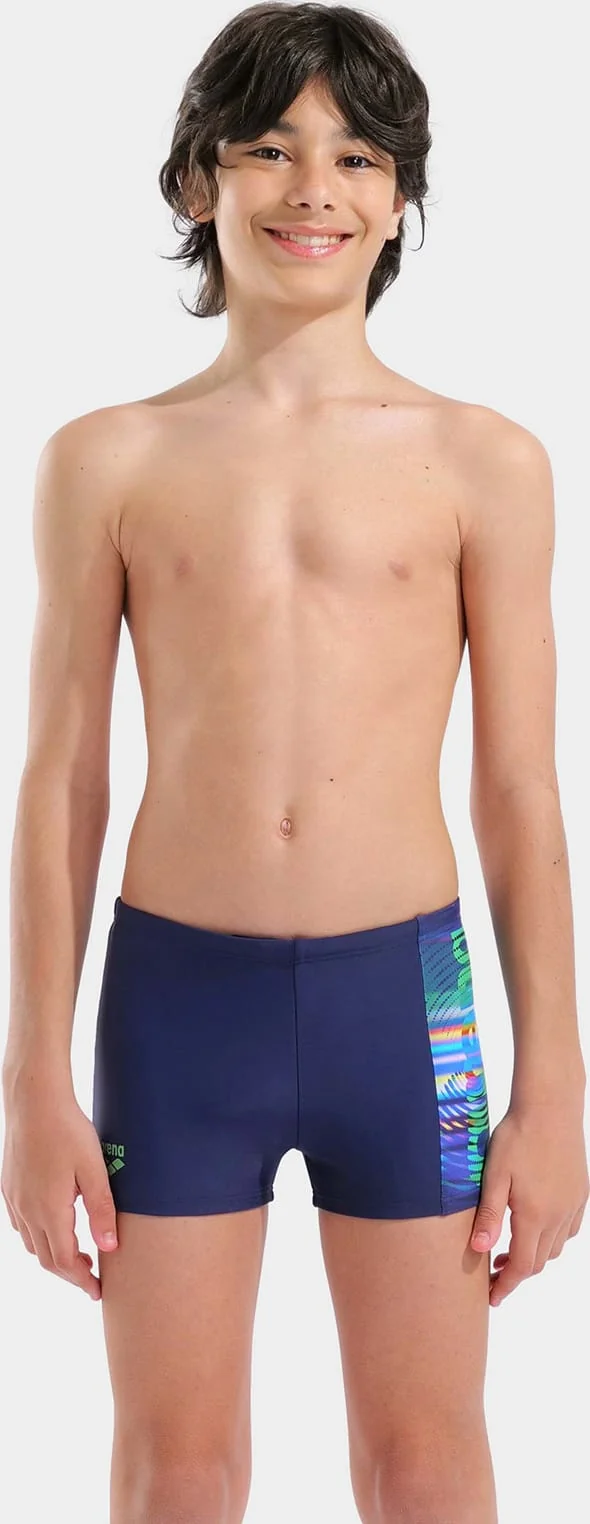 Плавки для хлопчиків Arena LIT LOGO SWIM SHORT синій 128 см (010692-750)