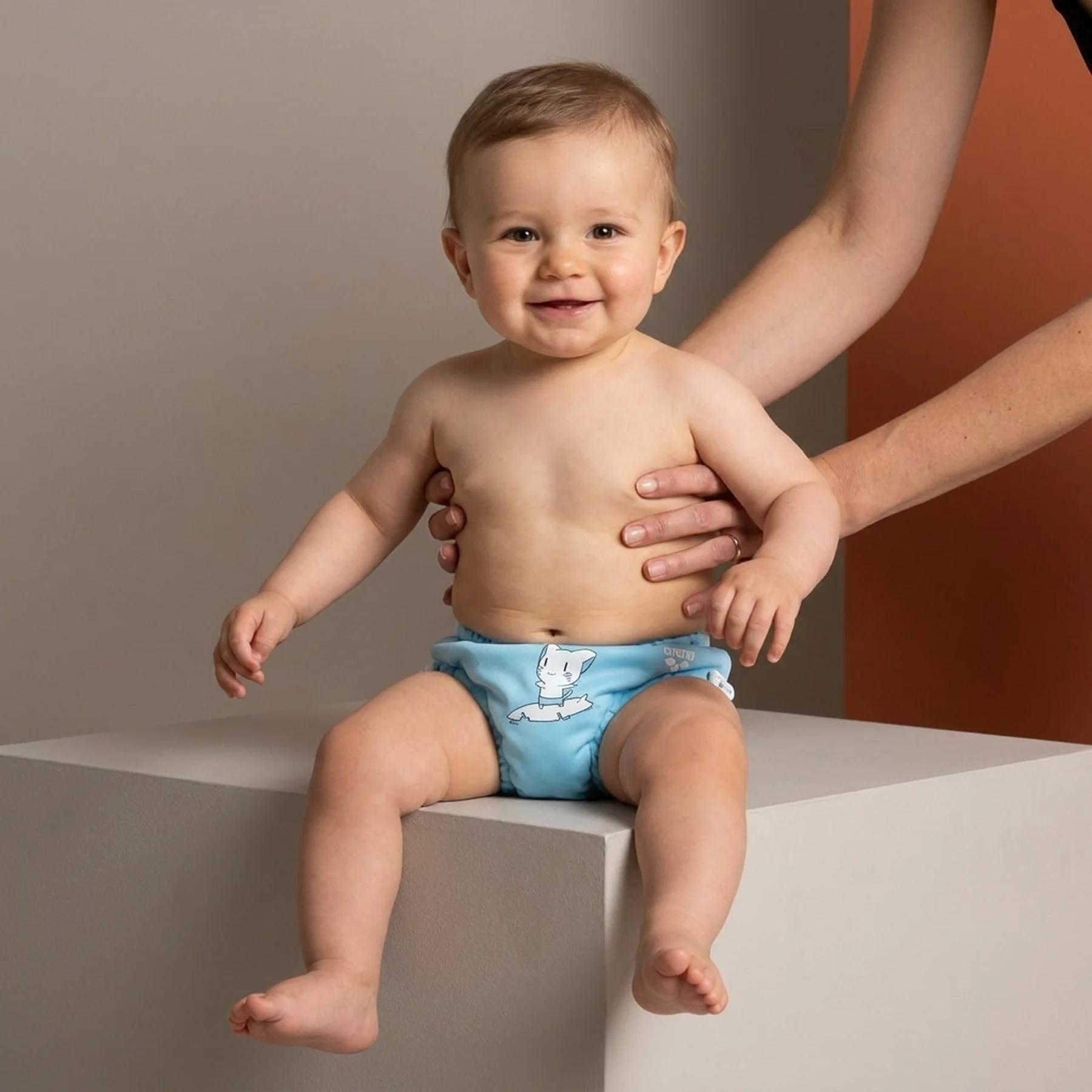 Плавки FRIENDS AQUA NAPPY 003797-310 Arena 12M Блакитний