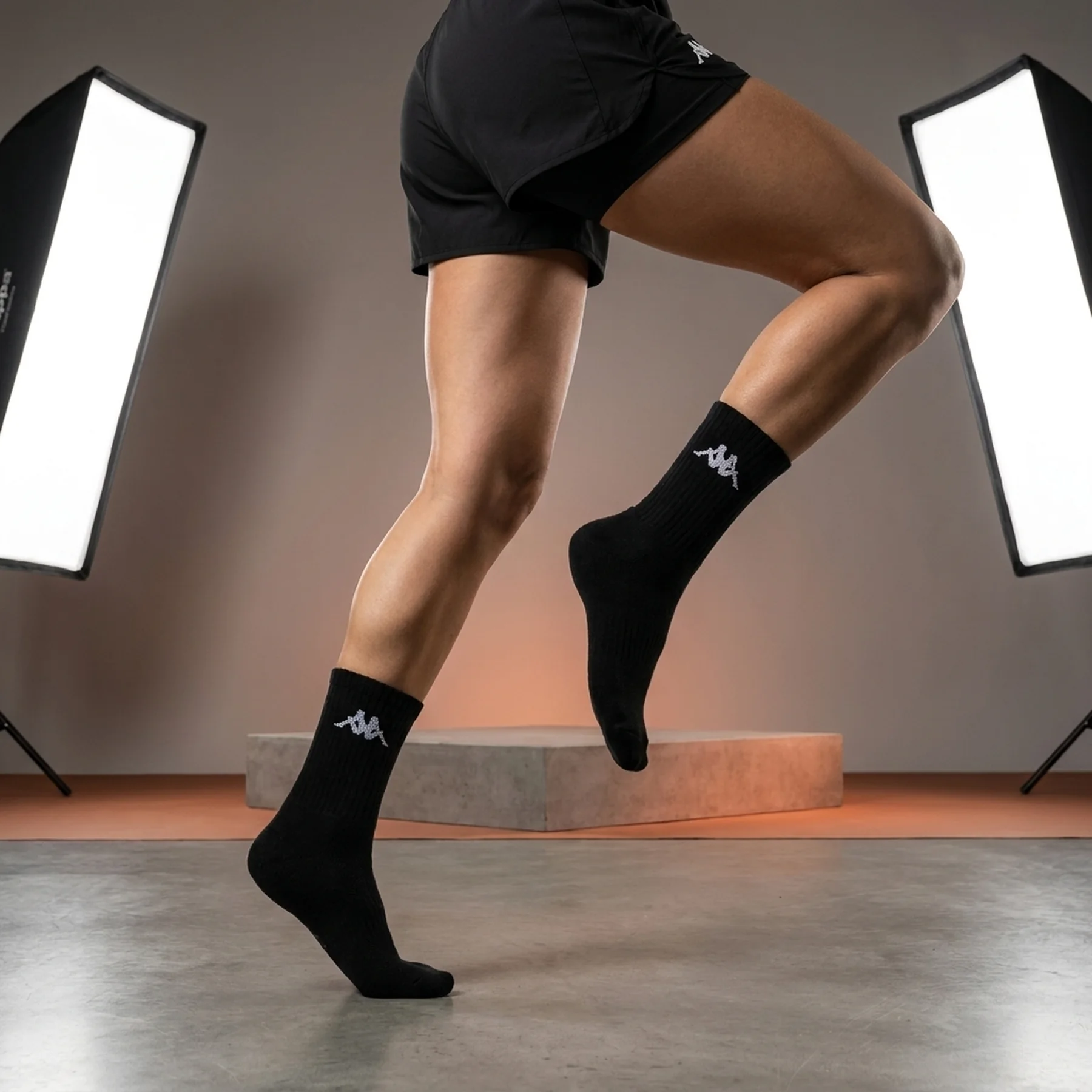 Шкарпетки Kappa Trisper Tennis Sock 3pk чорний Уні 35-38