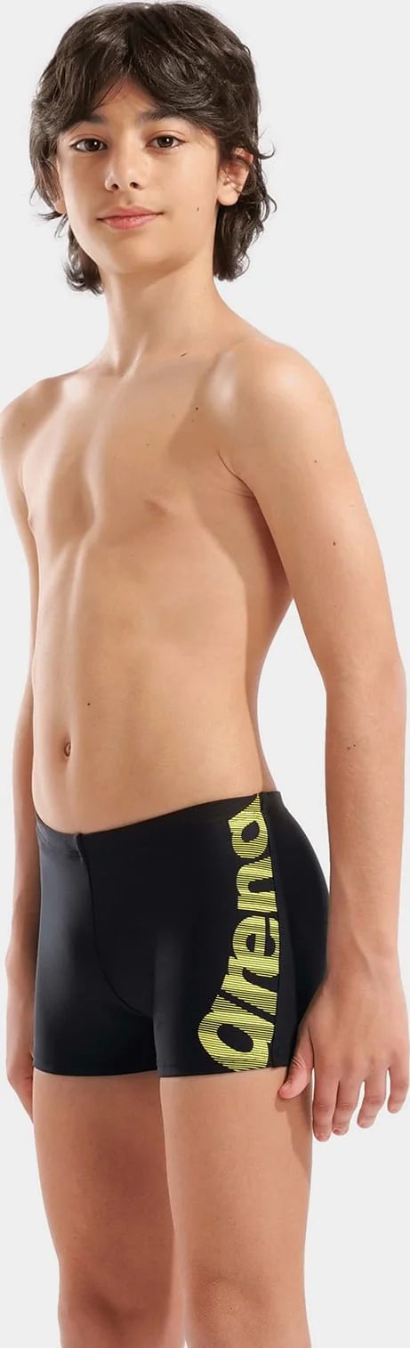 Плавки-шорти для хлопчиків Arena GRAPHIC SWIM SHORT чорний, жовтий 116 см