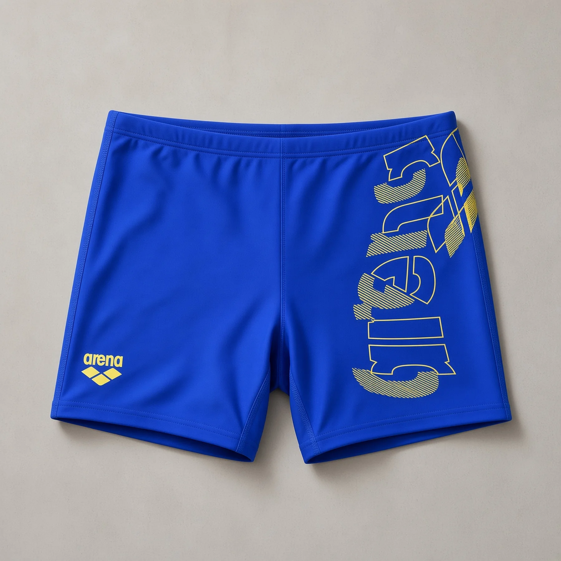 Плавки-шорти для хлопчиків Arena TALES SWIM SHORT синій, жовтий 116 см