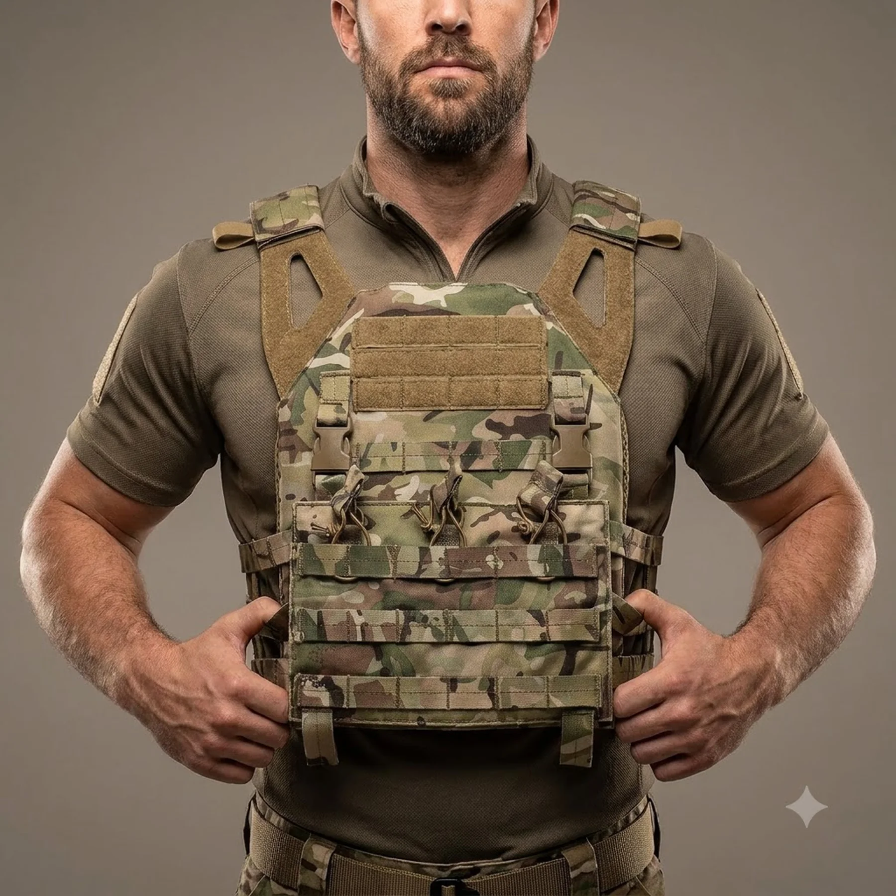 Плитоноска KOMBAT UK Buckle-tek Spec-ops Jump Plate Carrier