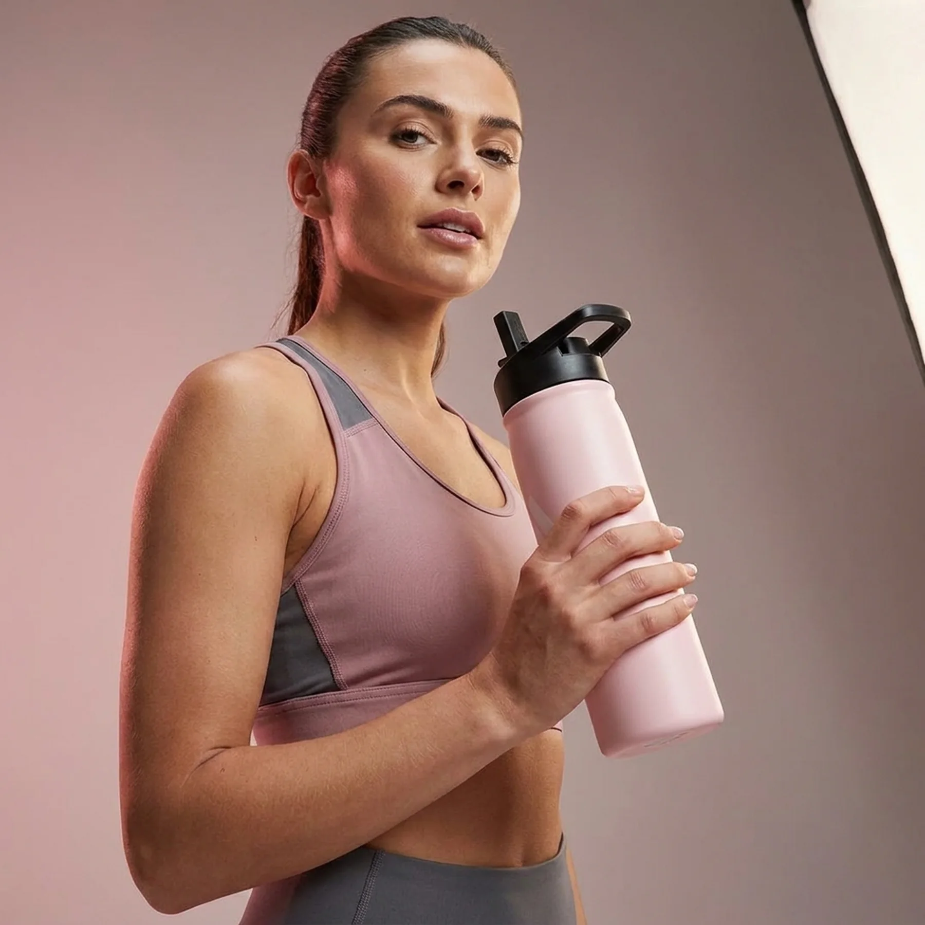 Пляшка Adidas Met Btl Str 0.6 рожевий 600 мл (KC6411)