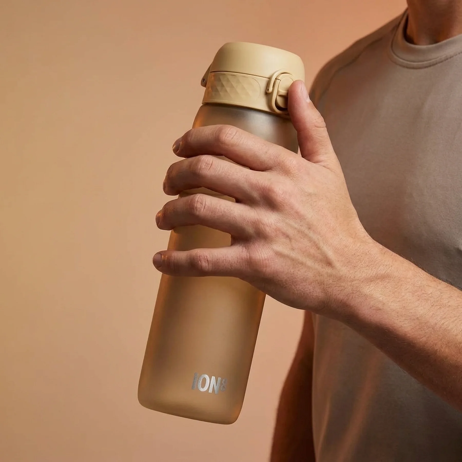 Пляшка для води ION8 1000 мл. (ЕКО пляшка) BPA Free, Desert