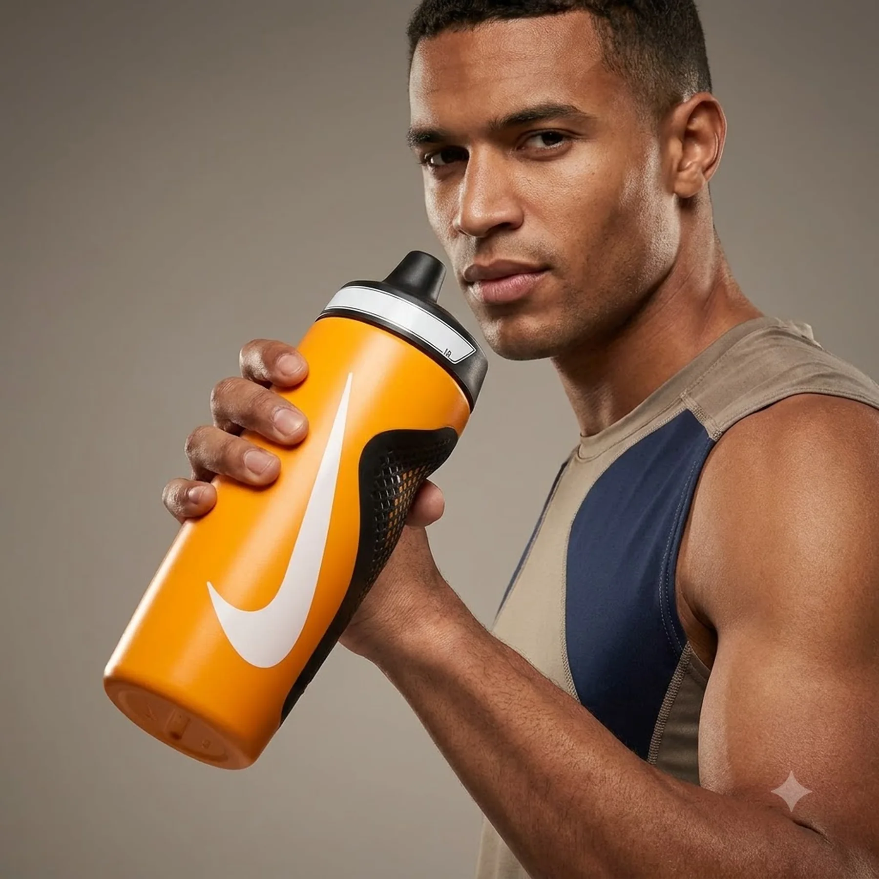 Пляшка Nike REFUEL BOTTLE GRIP 18 OZ помаранчевий 532 мл (N.100.9955.715.18)