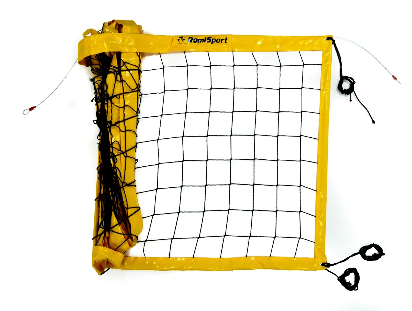 Сітка волейбольна Romi Sport "Професійна 9,5 м.", 3 мм.(PP) Sia000066PP black/yellow