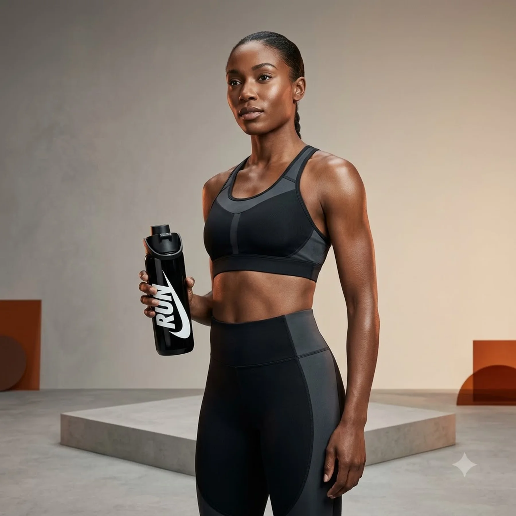 Пляшка Nike TR RENEW RECHARGE CHUG BOTTLE 24 OZ чорний 709 мл