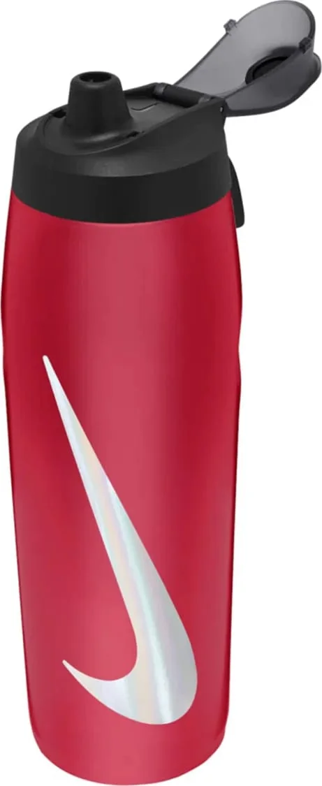 Пляшка Nike REFUEL BOTTLE LOCKING LID 32 OZ червоний, білий, чорний 946 мл (N.100.7670.640.32)