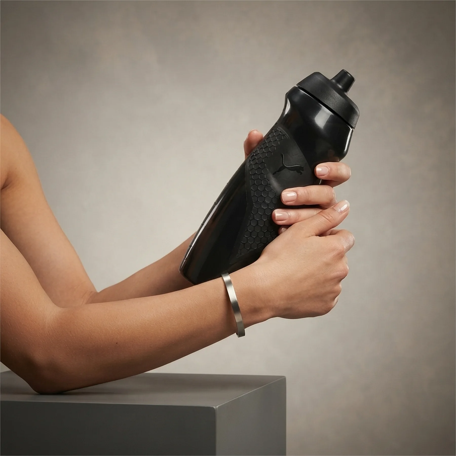 Пляшка PUMA TR performance bottle 05381201 Puma Чорний