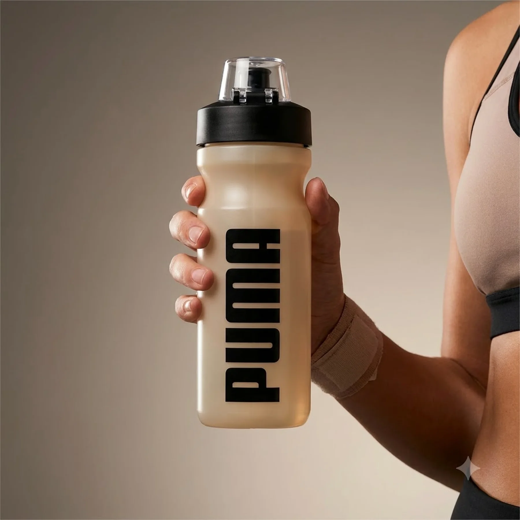 Пляшка Unisex PUMA TR Bottle Sportstyle 05351801 Puma Бежевий