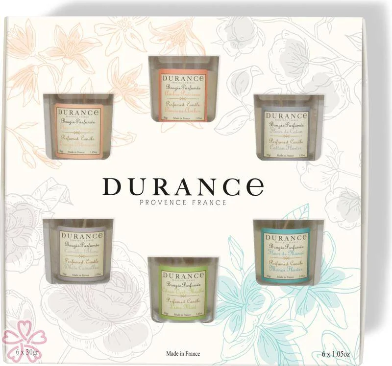 Подарочный набор для женщин Durance Caja Regalo 6 Mini Velas Artesanales 6 шт * 30 мл