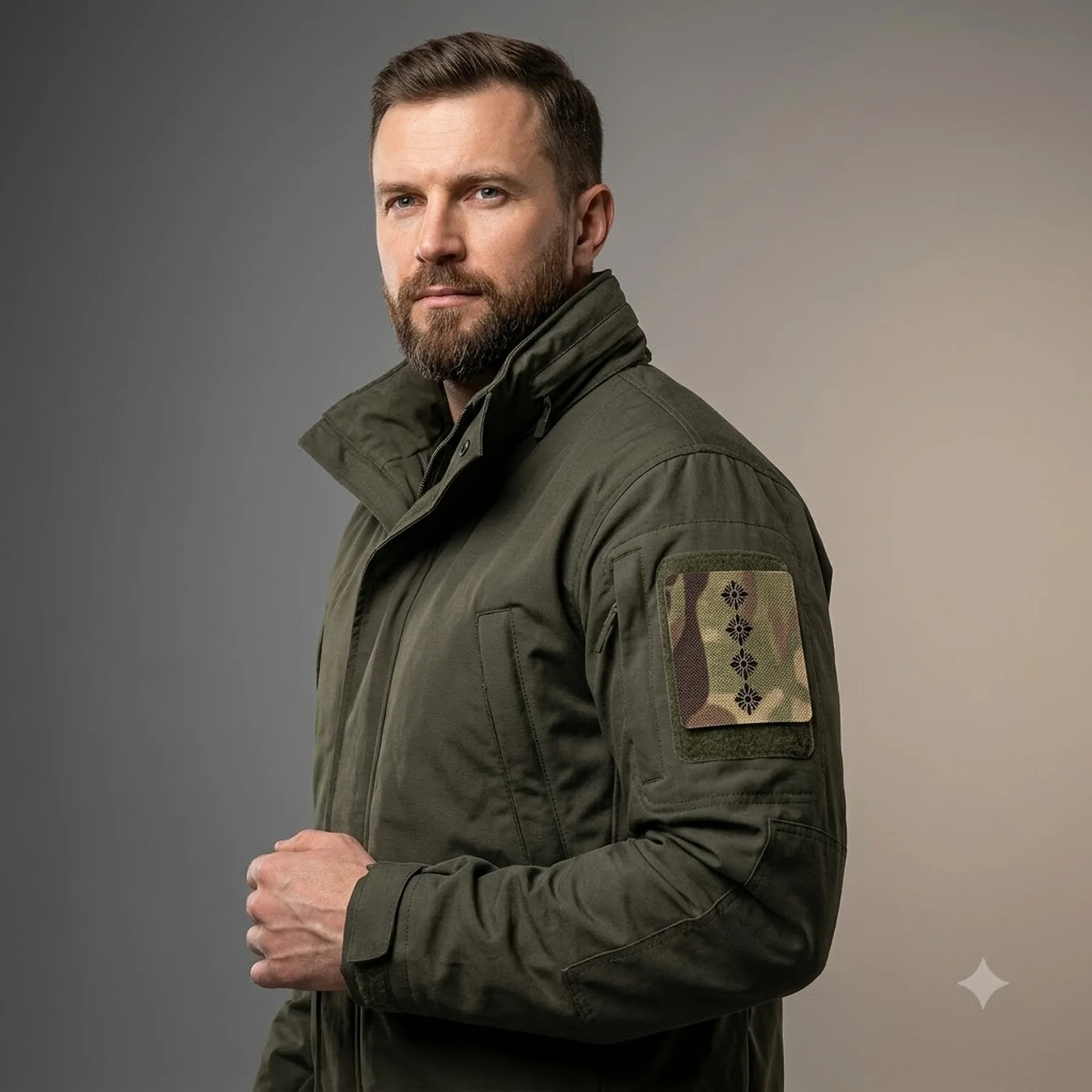 Погон Camotec Капітан (5*5)