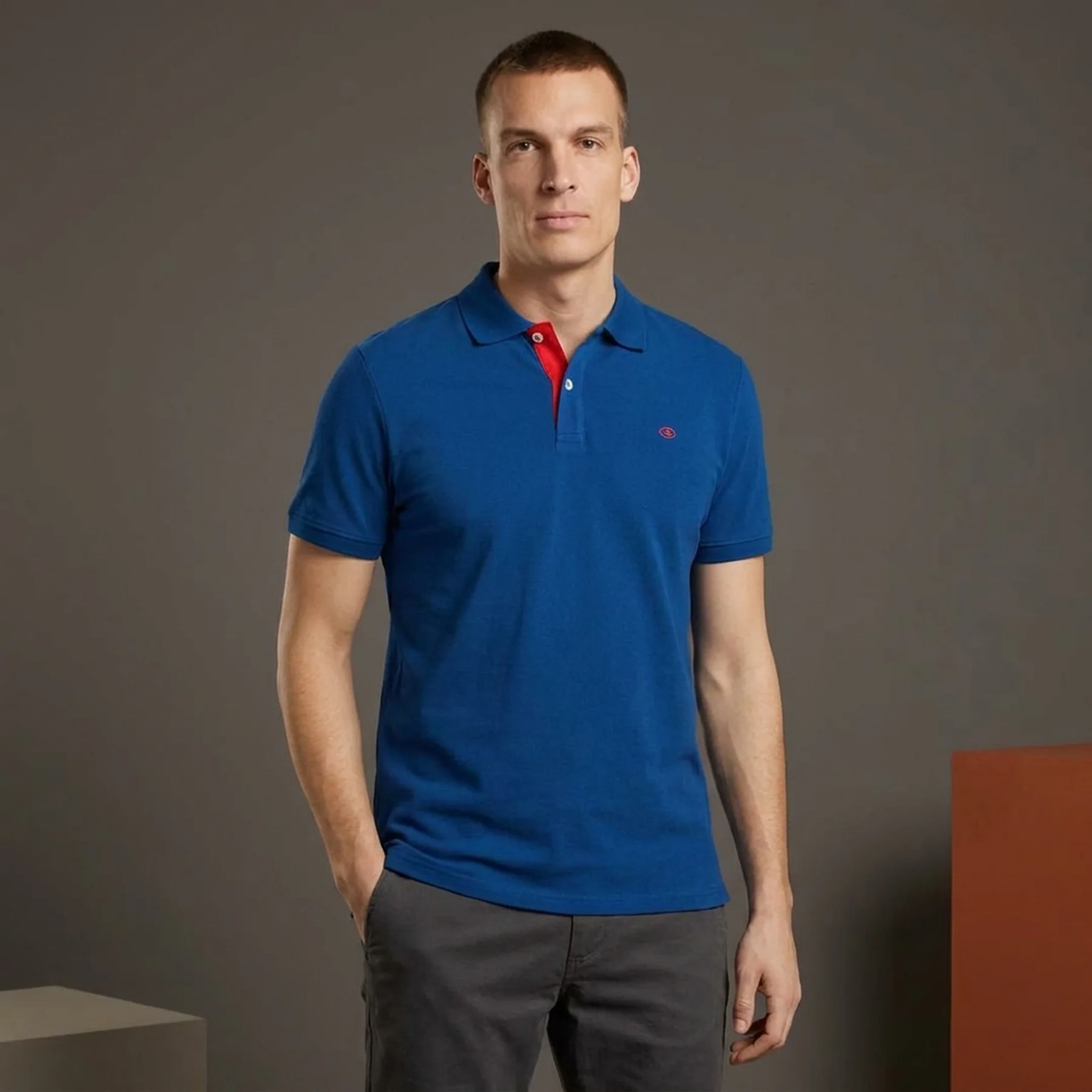 Поло 1027713-11132 Tom Tailor XXL Синій