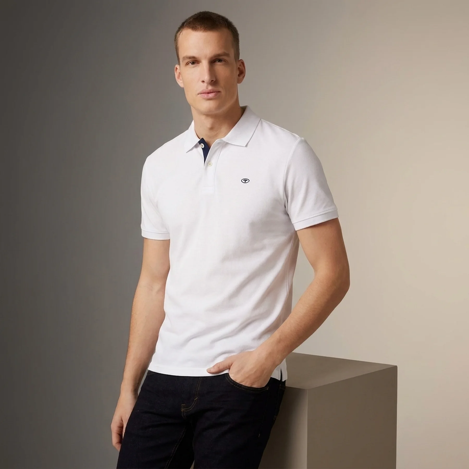 Поло 1027713-20000 Tom Tailor XXL Білий
