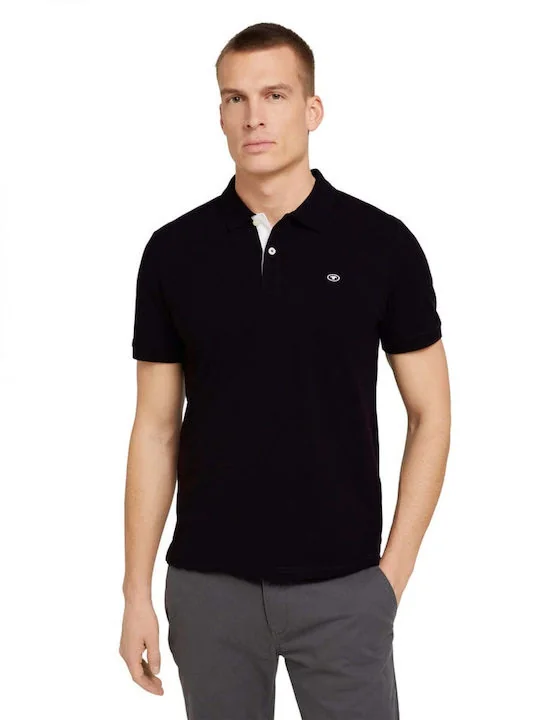 Поло 1027713-29999 Tom Tailor XXL Чорний